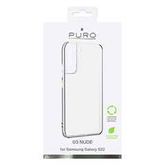 Ümbris Puro Samsung Galaxy S22, läbipaistev hind ja info | Puro Mobiiltelefonid, fotokaamerad, nutiseadmed | hansapost.ee
