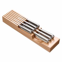 Fiskars puidust nugade alus Wooden, 43.8 cm hind ja info | Kööginoad ja teritajad | hansapost.ee