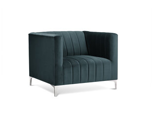 Кресло Kooko Home Tutti, зеленое/серебристое цена и информация | Кресла | hansapost.ee