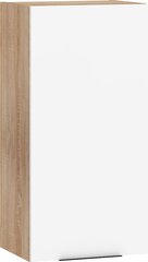 Навесной шкафчик Sven 1DPN, коричневый/белый цена и информация | Шкафчики в гостиную | hansapost.ee