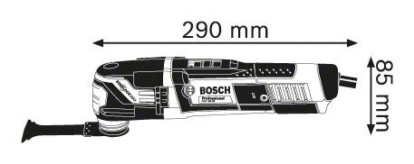 Multifunktsionaalne tööriist Bosch GOP 55-36 Professional hind ja info | Lihvmasinad | hansapost.ee