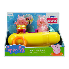 Игрушка для ванны Pull & Go Pedalo Tomy, E73107C цена и информация | Игрушки для малышей | hansapost.ee