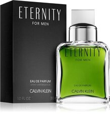 Parfüümvesi Calvin Klein Eternity for Men EDP meestele 30 ml hind ja info | Parfüümid meestele | hansapost.ee