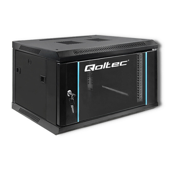 Qoltec 19'' serverikapp, 6U, 60x37x45 cm hind ja info | Serverid | hansapost.ee