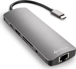 Sharkoon 4044951026739 цена и информация | Адаптеры, USB-разветвители | hansapost.ee