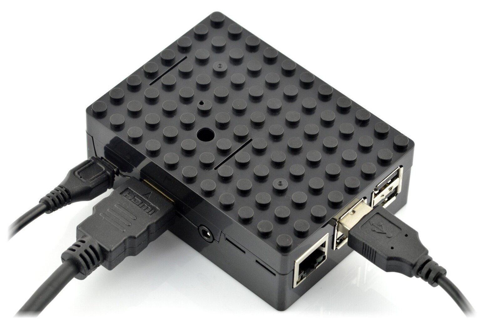Pi-Blox, ümbris Raspberry Pi 3B+/3B/2B, must hind ja info | Konstruktorid, robootika ja tarvikud | hansapost.ee
