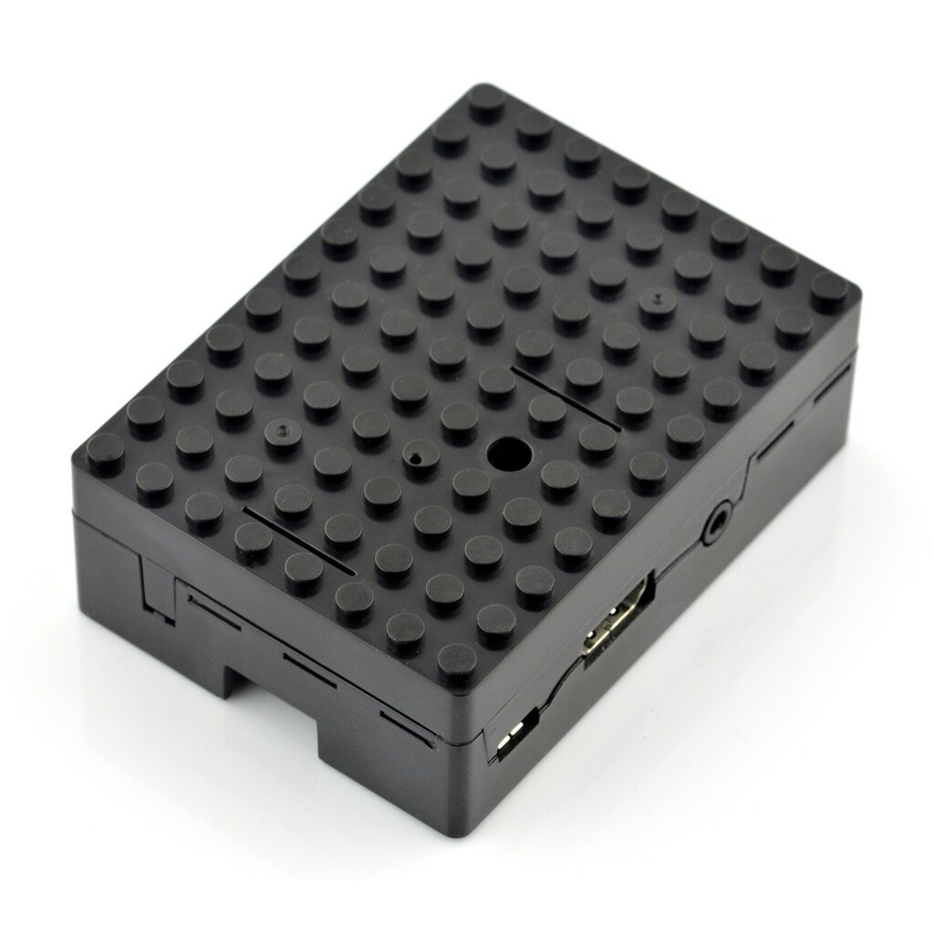 Pi-Blox, ümbris Raspberry Pi 3B+/3B/2B, must цена и информация | Konstruktorid, robootika ja tarvikud | hansapost.ee
