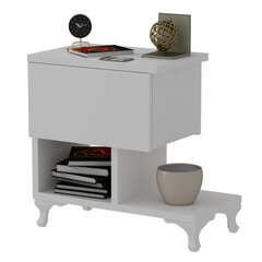 Öökapp Kalune Design 788, 46,8 cm, valge price and information | Nightstands | hansapost.ee