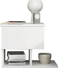 Öökapp Kalune Design 788, 36,8 cm, valge price and information | Nightstands | hansapost.ee