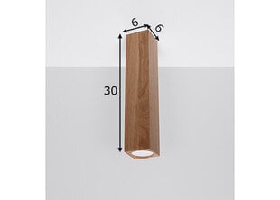 Потолочный светильник Sollux Keke 30 цена и информация | Потолочные светильники | hansapost.ee