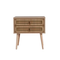 Ночной столик Kalune Design 863 (VIII), 61 см, дуб/светло-коричневый цена и информация | Прикроватные тумбочки | hansapost.ee