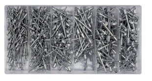 Neetide komplekt, alumiinium Yato YT-36420, 400 tk hind ja info | Käsitööriistad | hansapost.ee