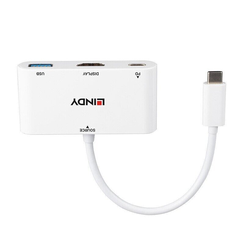 I/O Lindy 43340, USB-C/HDMI цена и информация | USB adapterid ja jagajad | hansapost.ee