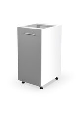 Кухонный шкафчик Halmar Vento D 40/82, серый/белый цена и информация | Кухонные шкафчики | hansapost.ee