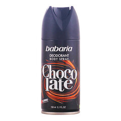 Spreideodorant Babaria šokolaad, 150 ml hind ja info | Deodorandid | hansapost.ee