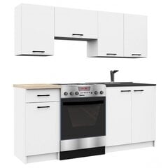 Seinapealne köögikapp õhupuhasti kohale NORE Lima W60, valge hind ja info | Köögikapid | hansapost.ee