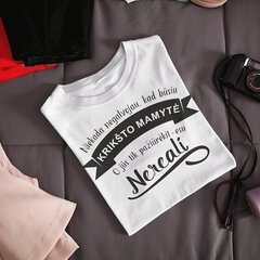 Женская футболка "Нереальная крестная мамочка", черная цена и информация | Оригинальные футболки | hansapost.ee