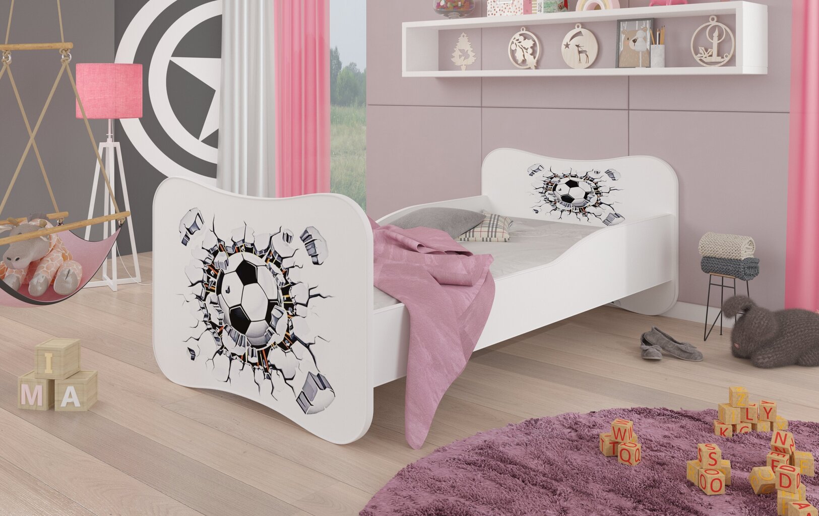 Lastevoodi ADRK Furniture Gonzalo K12, 140x70 cm цена и информация | Lastevoodid | hansapost.ee