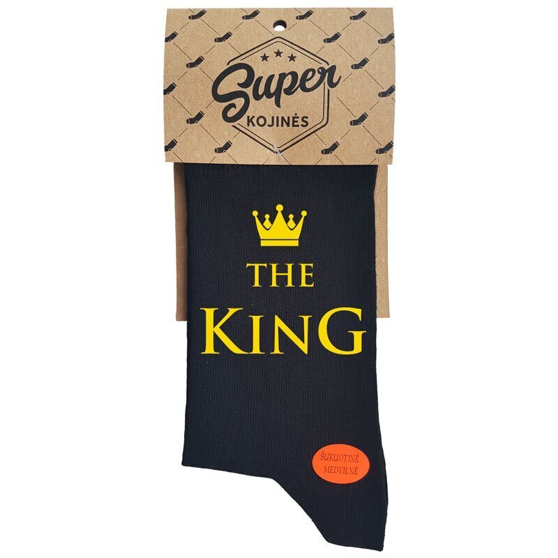 Sokid The King, sinised hind ja info | Lõbusad sokid | hansapost.ee