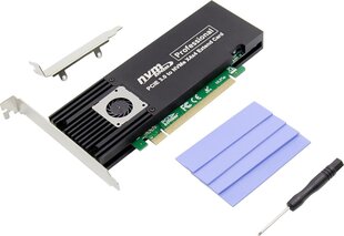 Kontroler ProXtend PCIe 3.0 x16 - M.2 NVMe M-key (PX-SA-10150) цена и информация | ProXtend Компьютерная техника | hansapost.ee