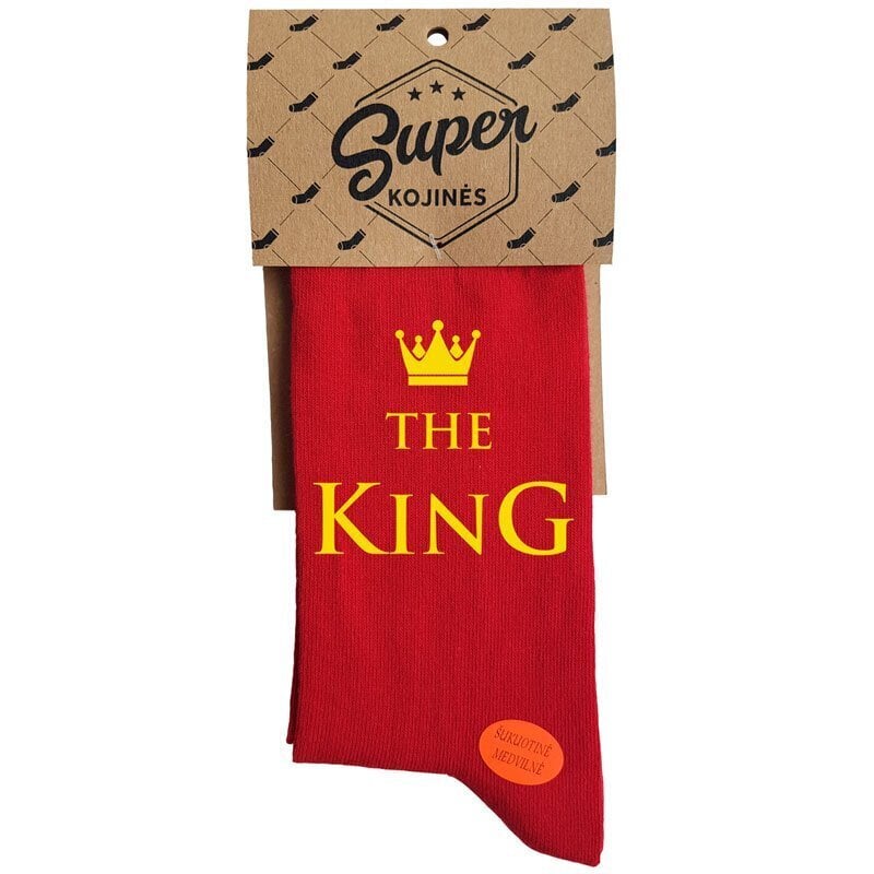 Sokid The King, sinised hind ja info | Lõbusad sokid | hansapost.ee