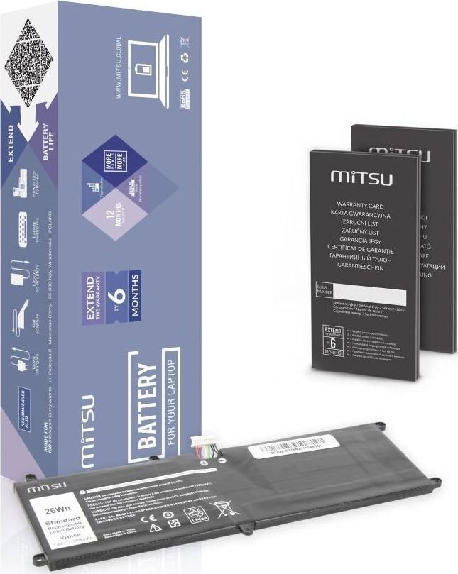 Mitsu BC/DE-5175 hind ja info | Sülearvuti akud | hansapost.ee