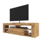 TV-laud Selsey Bianko LED, pruun hind ja info | Televiisori alused | hansapost.ee