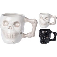 Tass Skull with bones, 400 ml hind ja info | Peokaunistused ja dekoratsioonid | hansapost.ee