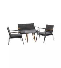 Garden furniture set ABER table, sofa and 2 armchairs цена и информация | Комплекты уличной мебели | hansapost.ee