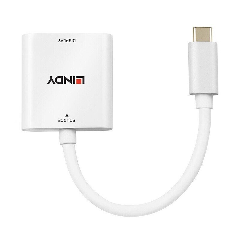 Lindy 43339, USB-C/HDM цена и информация | USB adapterid ja jagajad | hansapost.ee