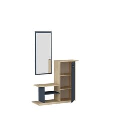 Комплект мебели для прихожей Kalune Design Asia, цвета дуба/серый цена и информация | Комплекты в прихожую | hansapost.ee