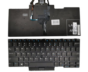 Dell Latitude: E5450, E5470, E5480 valgustuse ja „trackpoint“ süsteemiga цена и информация | Клавиатура с игровой мышью 3GO COMBODRILEW2 USB ES | hansapost.ee
