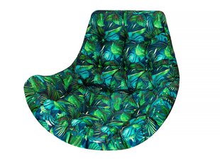 Подушка для подвесного кресла-качалки Hobbygarden George 3D, зеленая цена и информация | Подушки, наволочки, чехлы | hansapost.ee