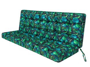 Подушка для качелей HobbyGarden Pola 3D 120 см, зеленая цена и информация | Подушки, наволочки, чехлы | hansapost.ee