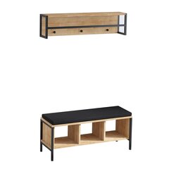 Комплект мебели для прихожей Kalune Design 793, коричневый цена и информация | Комплекты в прихожую | hansapost.ee