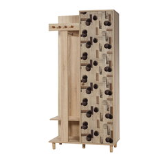 Комплект мебели для прихожей Kalune Design 869(IV), коричневый/дуб цена и информация | Комплекты в прихожую | hansapost.ee