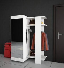 Комплект мебели для прихожей Kalune Design 745, 105 см, белый цена и информация | Комплекты в прихожую | hansapost.ee