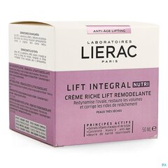 Крем для лица Lierac Lift Integral Nutri 50 мл цена и информация | Кремы для лица | hansapost.ee