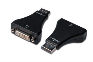 Адаптер Assmann DisplayPort/DVI-I M/Z цена и информация | Адаптеры и USB-hub | hansapost.ee