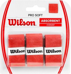 Намотка Wilson Pro Soft Overgrip, 3 шт., WRZ4040OR цена и информация | Товары для большого тенниса | hansapost.ee