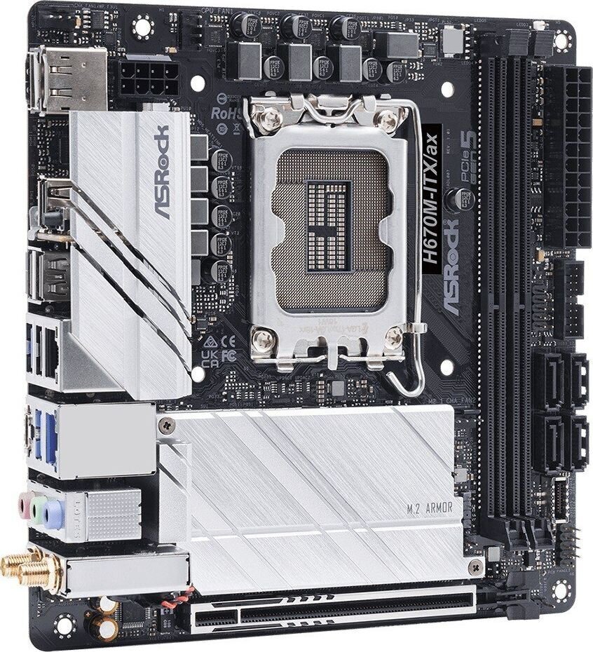 Arvuti jahutustarvik ASRock H670M-ITX, AX hind ja info | Emaplaadid | hansapost.ee