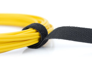 Лента кабельная липучка АК-770905-100-С цена и информация | Кабели и провода | hansapost.ee