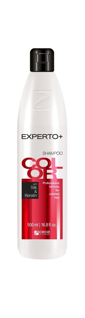 Šampoon värvitud juustele Cece Experto+ Color, 500 ml hind ja info | Šampoonid | hansapost.ee