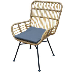 Välitool Patio Adele, pruun/must price and information | Garden chairs, balcony chairs | hansapost.ee