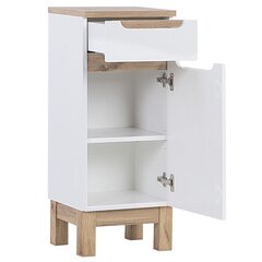 Шкаф для ванной комнаты Hakano Fargo, 35x86 см, белый цена и информация | HAKANO Мебель и домашний интерьер | hansapost.ee