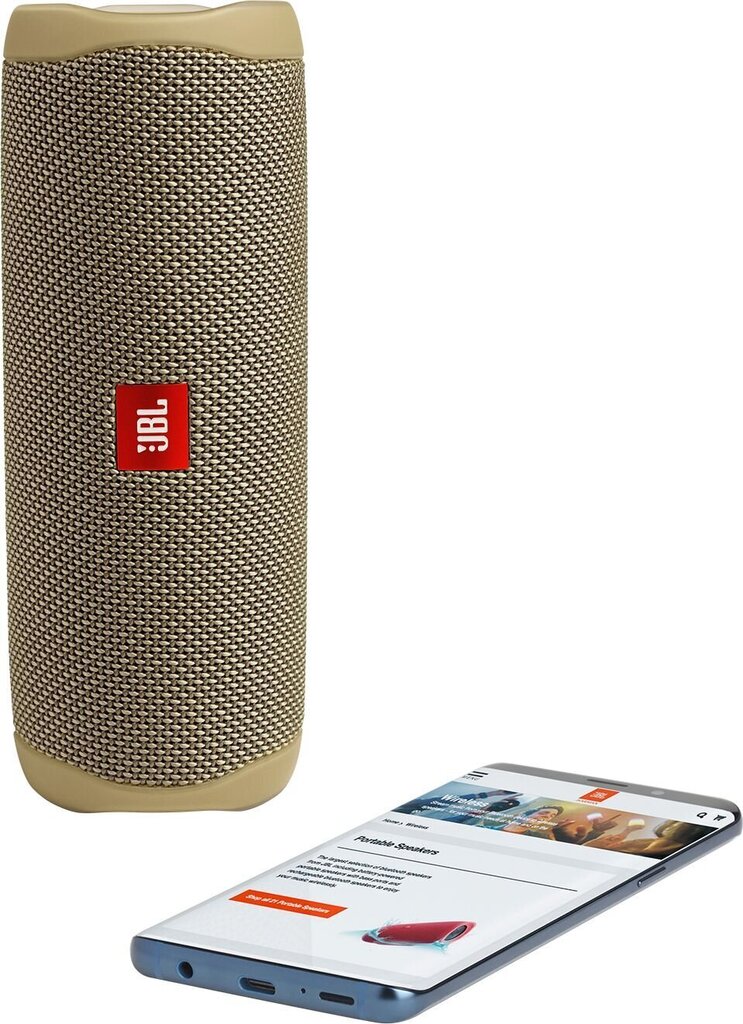 JBL Flip 5 JBLFLIP5SAND цена и информация | Kõlarid | hansapost.ee