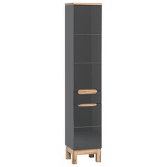 Vannitoakapp Hakano Fargo, 35x187 cm, tumehall price and information | Bathroom cabinets | hansapost.ee