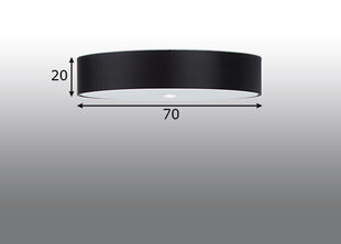 Потолочный светильник Sollux Skala 70 цена и информация | Потолочные светильники | hansapost.ee