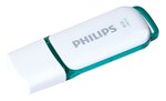 USB флешка Philips 8GB USB 2.0 Snow Edition Green FM08FD70B