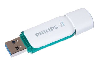 USB флешка Philips 8GB USB 2.0 Snow Edition Green FM08FD70B цена и информация | USB накопители | hansapost.ee